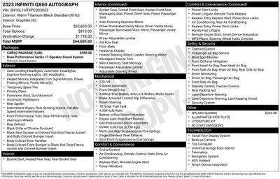 2023 INFINITI QX60 AUTOGRAPH FWD
