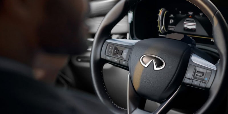 The safety features in the 2026 INFINITI QX60 in Benton, AR