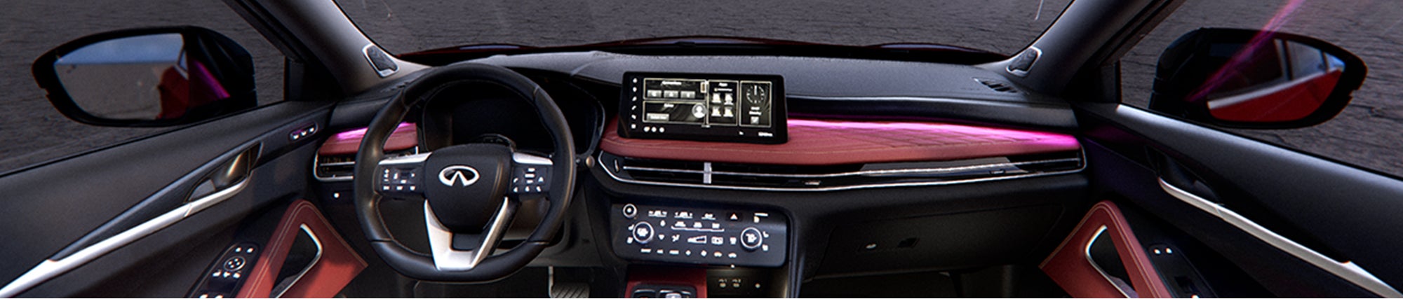 2027 INFINITI QX65 infotainment system with touchscreen technology in Benton, AR