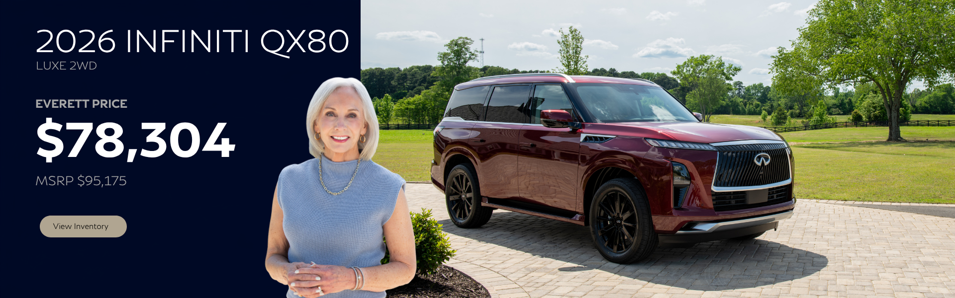 2026 QX80 Everett Price $78,304