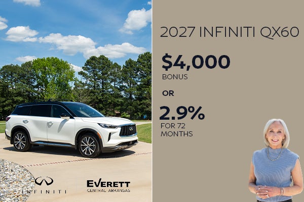 2027 QX60 2.9 percent APR