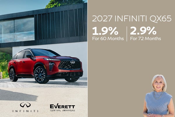 2027 QX65 2.9 percent APR