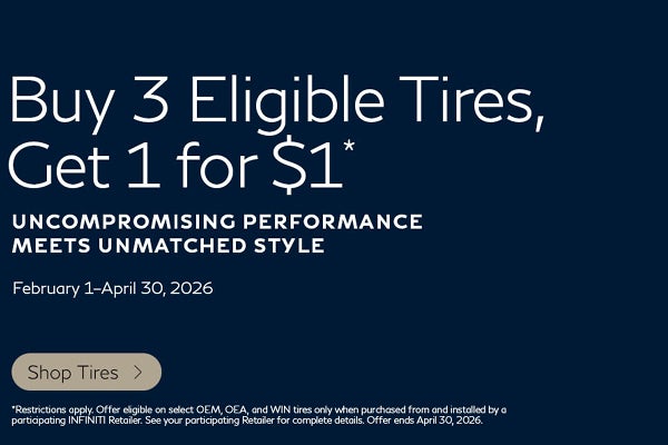 INFINITI Tire Offer