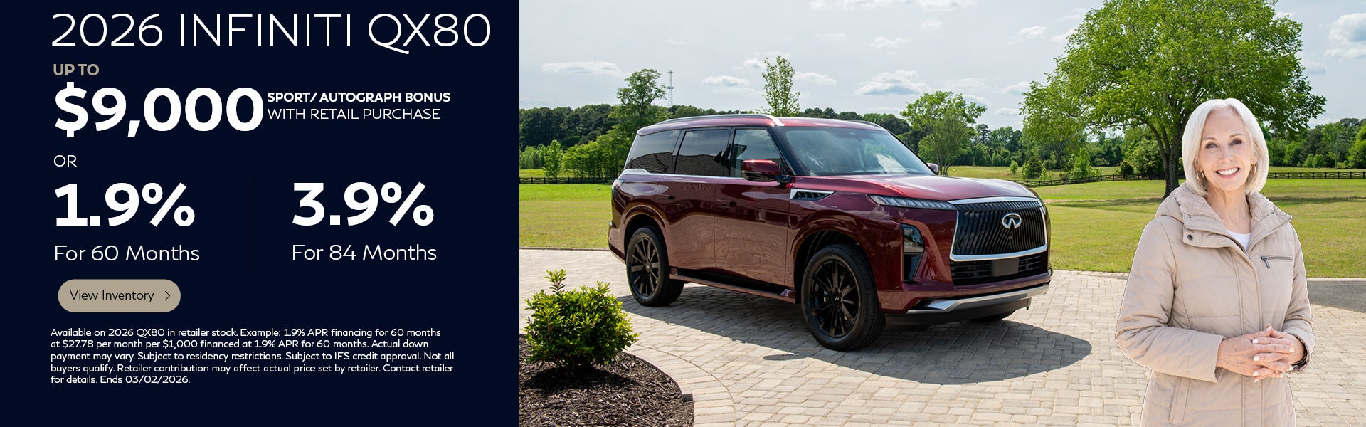 2026 QX80 APR