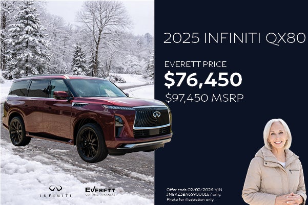 2025 QX80 $76,450