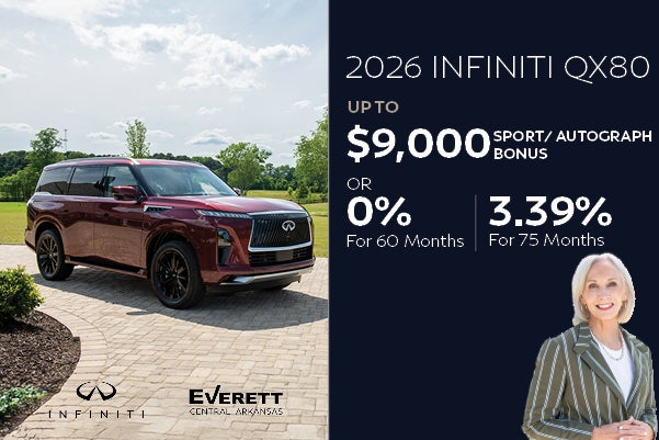 QX80 Sport 0% APR