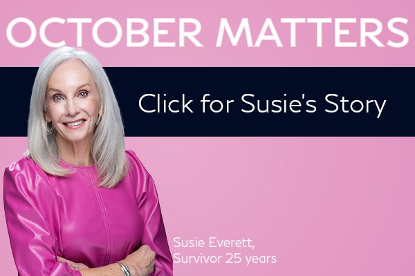 Susie Everett 25 year survivor